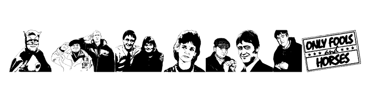 Only Fools and Horses Lovely Jubbly  Free Fonts Download