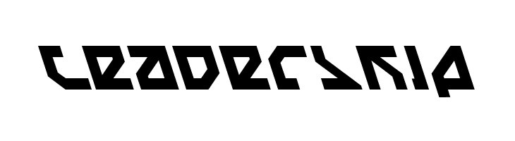 Nostromo Leftalic  Free Fonts Download