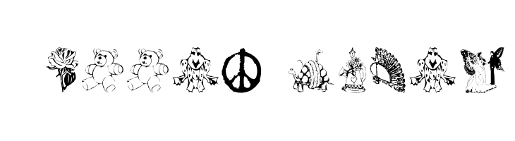 AEZAnastacia's Dings  Free Fonts Download