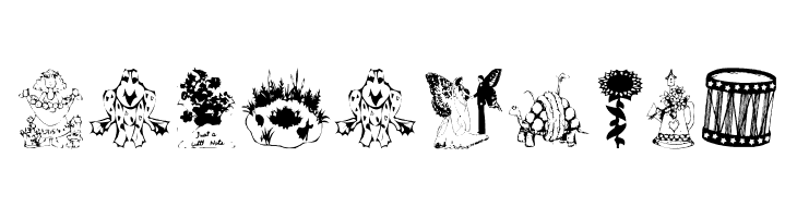 AEZAnastacia's Dings  Free Fonts Download