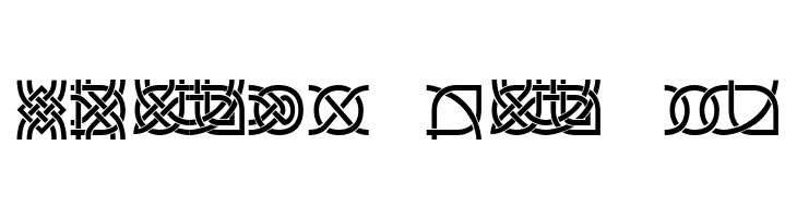 DS_Celtic Border 1  Free Fonts Download
