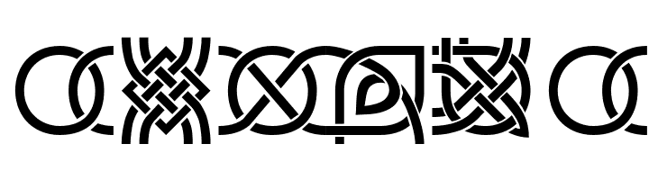 DS_Celtic Border 1  Free Fonts Download
