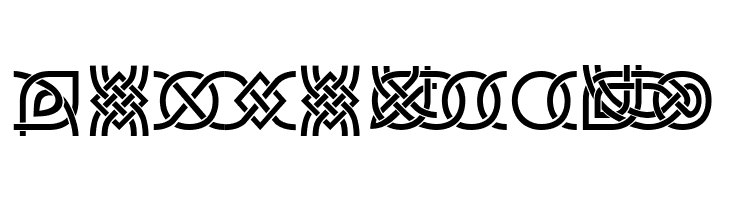 DS_Celtic Border 1  Free Fonts Download