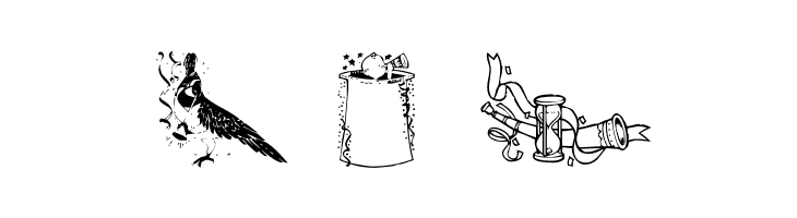 NewYearBats  Free Fonts Download