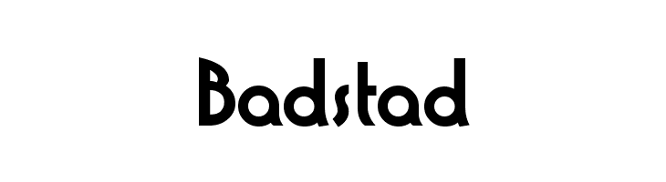 Badstad Tasmin Font