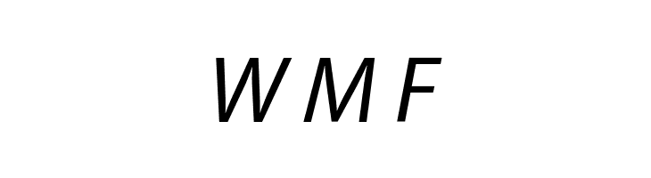 Grandesign Neue Roman Italic  Free Fonts Download