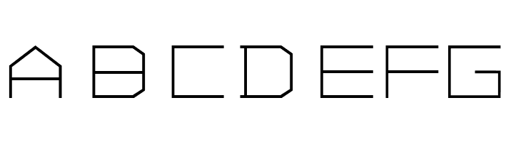 ALPHA  Normal  Free Fonts Download