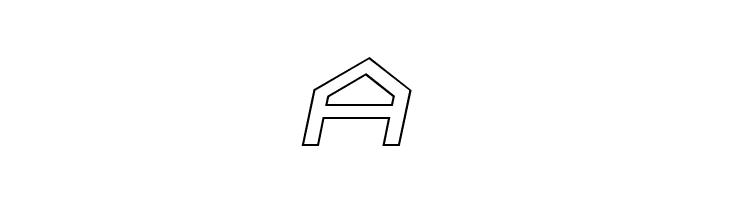 ALPHA    OUTLINE Italic  Free Fonts Download