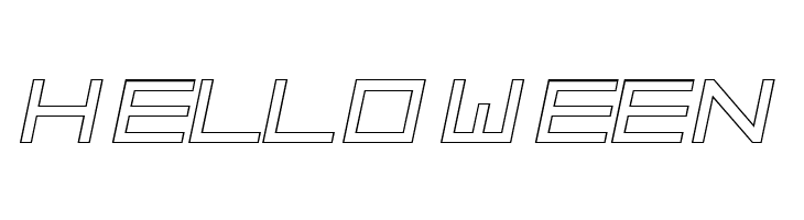 ALPHA    OUTLINE Italic  Free Fonts Download