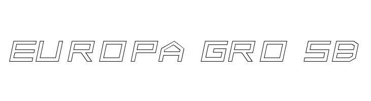 ALPHA    OUTLINE Italic  Free Fonts Download