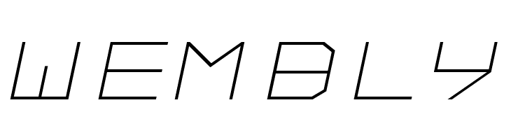 ALPHA  Italic  Free Fonts Download