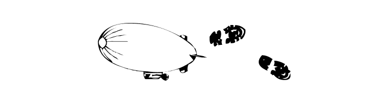 AEZ Transportation 2005  Free Fonts Download