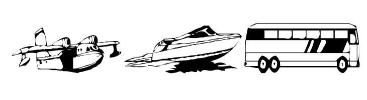 AEZ Transportation 2005  Free Fonts Download