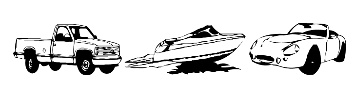 AEZ Transportation 2005  Free Fonts Download