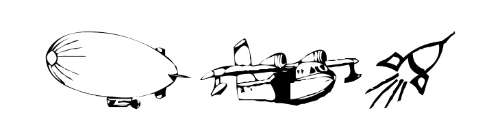 AEZ Transportation 2005  Free Fonts Download