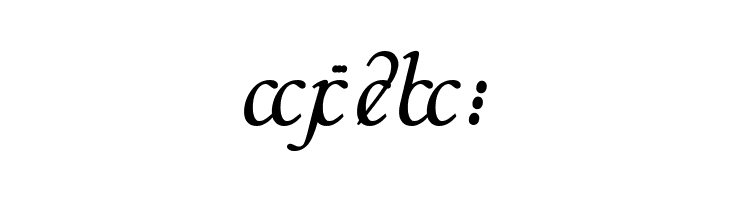 DS_Sinenya  Free Fonts Download