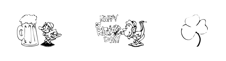 KR Irish Kat 1  Free Fonts Download