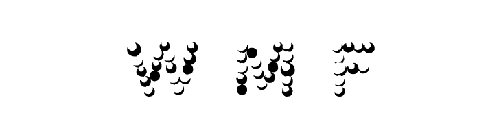 FD Funky Dots  Free Fonts Download
