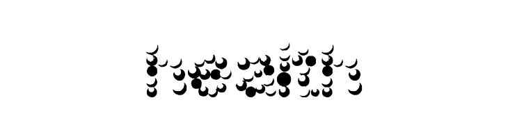 FD Funky Dots  Free Fonts Download
