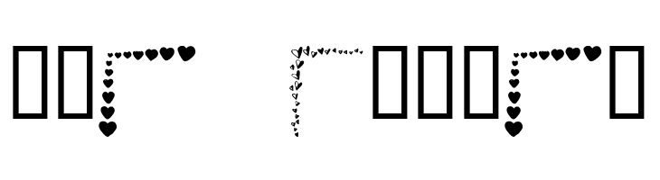 KR Valentine Borders  Free Fonts Download