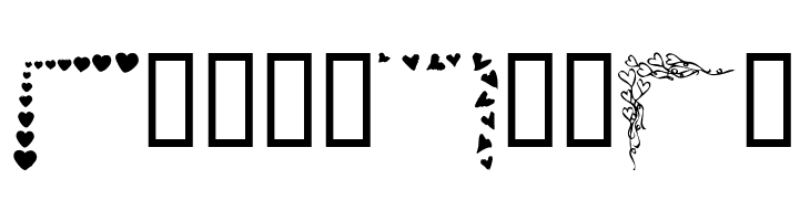 KR Valentine Borders  Free Fonts Download