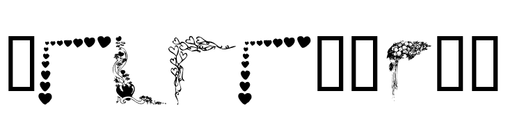 KR Valentine Borders  Free Fonts Download