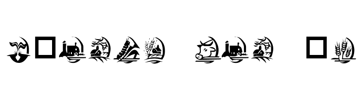 KR On The Farm  Free Fonts Download