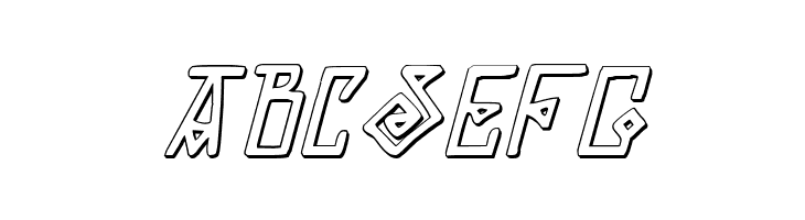 Elder Magic Shadow Italic  Free Fonts Download