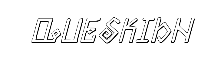 Elder Magic Shadow Italic  Free Fonts Download