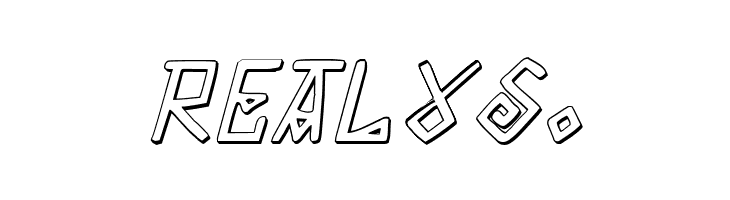 Elder Magic Shadow Italic  Free Fonts Download