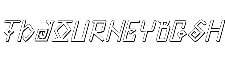 Elder Magic Shadow Italic  Free Fonts Download