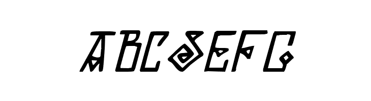 Elder Magic Italic  Free Fonts Download