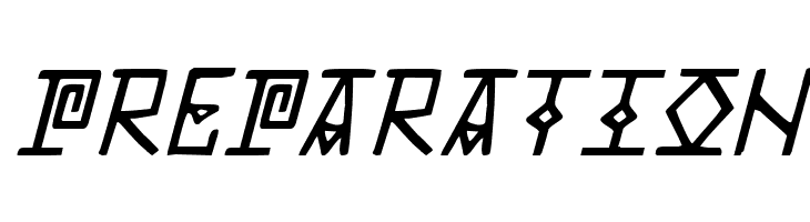 Elder Magic Italic  Free Fonts Download