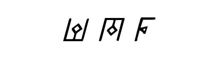 Elder Magic Italic  Free Fonts Download