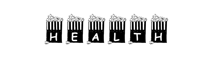 KR Popcorn Time!  Free Fonts Download