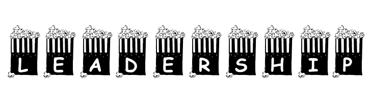 KR Popcorn Time!  Free Fonts Download