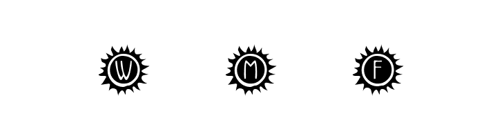 KR California Sun  Free Fonts Download