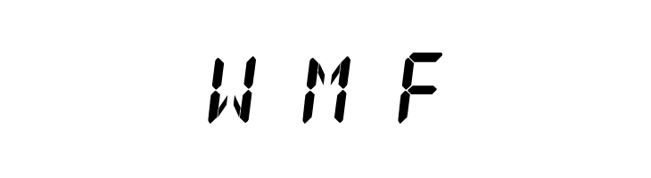 GD-Digit13LED-OTF  Free Fonts Download