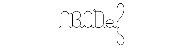 A La Nage  Free Fonts Download