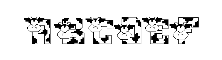 Conrads Cows  Free Fonts Download