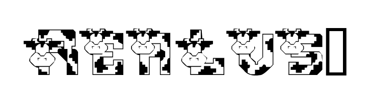 Conrads Cows  Free Fonts Download