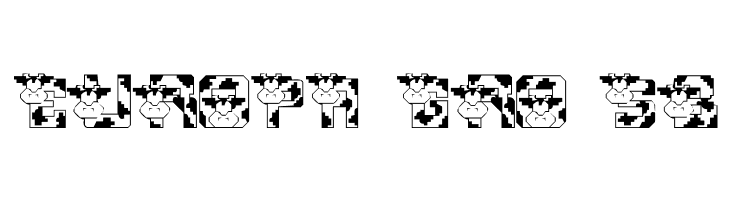Conrads Cows  Free Fonts Download