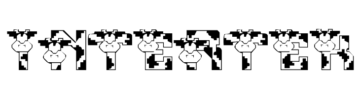 Conrads Cows  Free Fonts Download