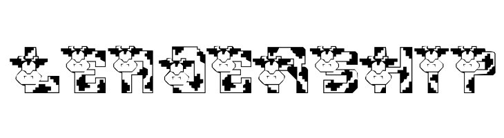 Conrads Cows  Free Fonts Download