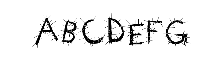 Voodoo Needles  Free Fonts Download