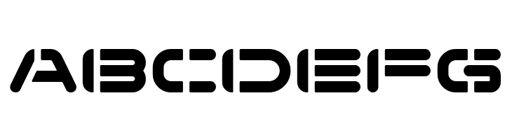 TMExtendedStencilAl  Free Fonts Download