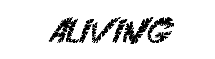 VTC ScreamItLoudSliced Italic  Free Fonts Download