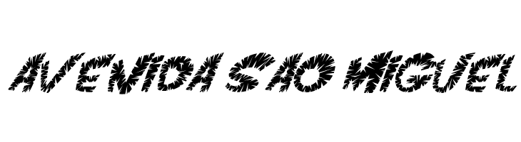 VTC ScreamItLoudSliced Italic  Free Fonts Download