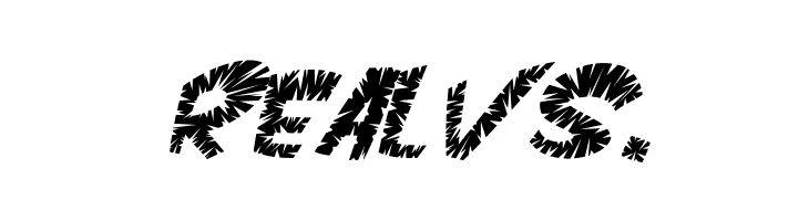 VTC ScreamItLoudSliced Italic  Free Fonts Download