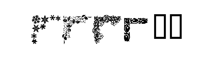 Corners 1a  Free Fonts Download